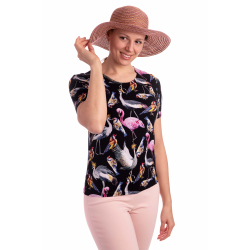 K021-324 - dámské tričko ptáčci