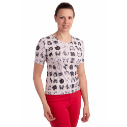 K021-116 - dámské tričko kočky