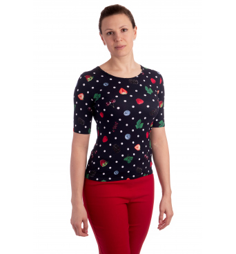 K021-325 - dámské tričko bobuloviny 