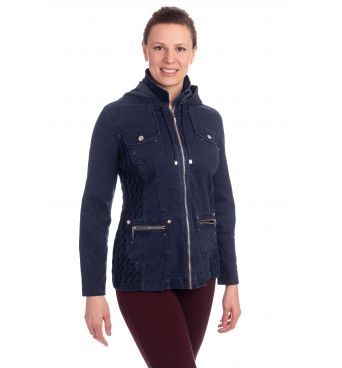 Lafei-Nier - dámská modrá džínová bunda 