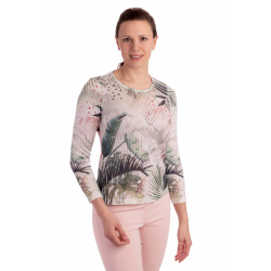 DI4003 - dámský svetr palmové listy