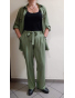 F001 - dámský letní zelený  kostým