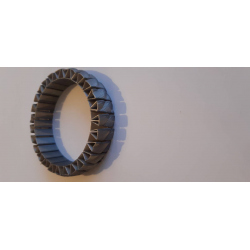 Silver - dámský náramek z 3D tisku