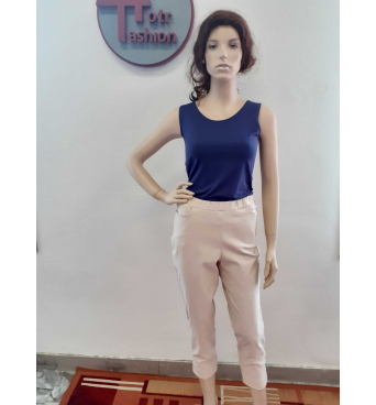 Krymar - dámské letní 7/8 kalhoty světlý béž