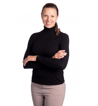 K021-560C - dámský stojáček černý