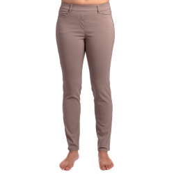Jenny - dámské dlouhé béžové kalhoty