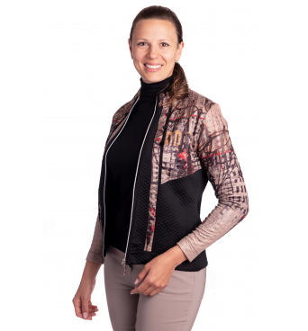 KA05122 - dámský kabátek béžové městečko