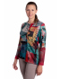 BAG32122 - dámská halenka barevný vzor