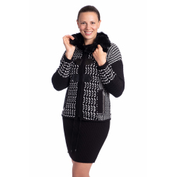 Rexor - dámský kabátek s kožíškem