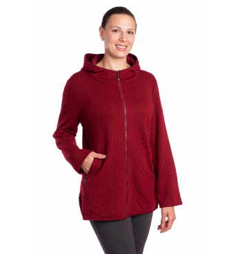 Lafei-Nier - dámská přechodová bunda bordó