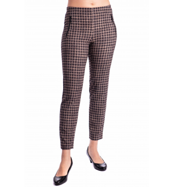 Jacky - dámské módní kalhoty lampas