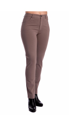 Lafei-Nier  - dámské béžové elegantní kalhoty