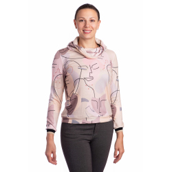 Marina - dámská halenka s nasazovacím chomoutem