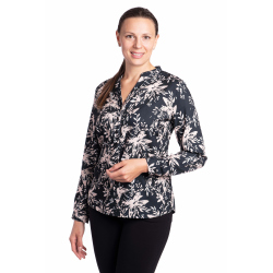 Fart - dámská  halenka béžové květy