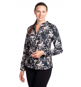 Fart - dámská  halenka béžové květy