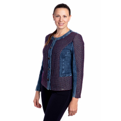 Pio Pablo - dámský kombinovaný kabátek chanel