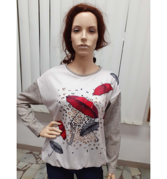 Parasolki - dámské tričko deštníky